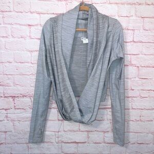 ZIYA active over lay workout top medium